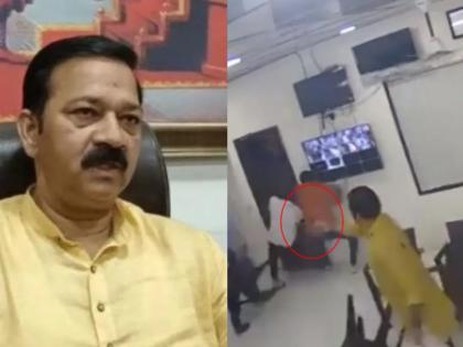 An hour and a half after the atrocity case was registered, the MLA shouted | ॲट्रॉसिटीचा गुन्हा दाखल झाल्यावर दीड तासाने आमदाराने केला गाेळीबार