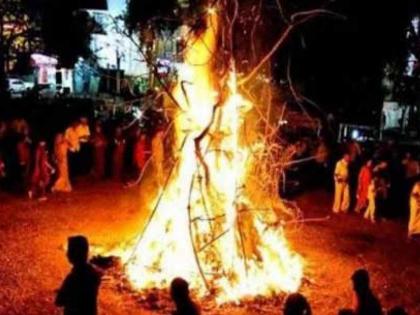 As many as 2 thousand 682 holikas were burnt in the police commissionerate circle | ... तर १८८ नुसार कारवाई; पोलीस आयुक्तालय परिमंडळात तब्बल २६८२ होलिकांचे दहन