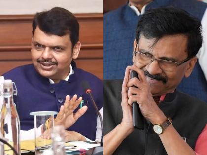 Who came to power by drinking cannabis? Sanjay Raut's counterattack on Fadnavis's statement | 'भांग पिऊन सत्तेवर कोण आले?'; फडणवीसांच्या विधानावर राऊतांचा पलटवार