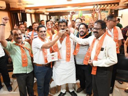 BJP workers' jubilation in Goa; This victory is the sentiment of the people towards Modi | गोव्यात भाजप कार्यकर्त्यांचा जल्लोष; 'हा' विजय म्हणजे मोदीजींप्रतीची लोकभावना