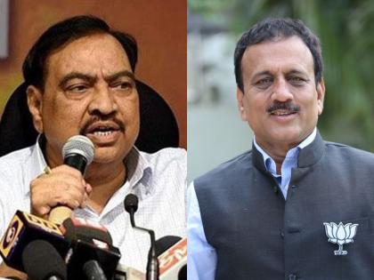 "At one time Mahajan asking for 7000 price for cotton is now traveling abroad", Eknath Khadse on girish mahajan | "एकेकाळी कापसाला ७ हजार भाव मागणारे महाजन, आज मंत्री असताना फॉरेनला फिरतायंत"