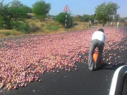 Onion-Temata 'chutney', Baliraja collapses again | संपादकीय - कांदा-टाेमॅटाेची ‘चटणी’, बळीराजा पुन्हा कोलमडला