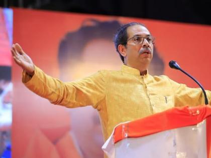 "They in Delhi, they like to pepper, one flower two halves"; Uddhav Thackeray scolded on eknath Shinde and devendra Fadanvis | "ते दिल्लीत, ह्यांना मिरवायला आवडतं, एक फूल दोन हाफ"; उद्धव ठाकरेंनी फटकारलं