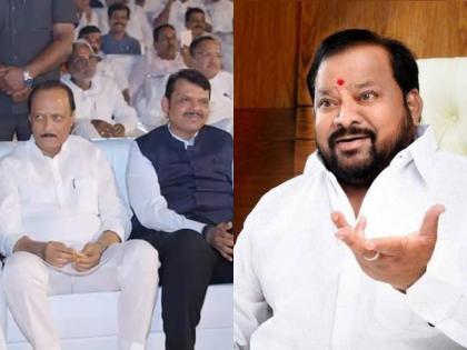 "Ajit Pawar's knee bashing for the post of Chief Minister, but he did not get a wife", says Shahaji bapu patil | "मुख्यमंत्रीपदासाठी अजित पवारांचं गुडघ्याला बाशिंग, पण नवरी मिळेना"