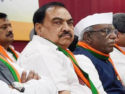 Big blow to Sharad Pawar group; Eknath Khadse will return home! | शरद पवार गटाला मोठा धक्का; एकनाथ खडसे करणार घरवापसी!