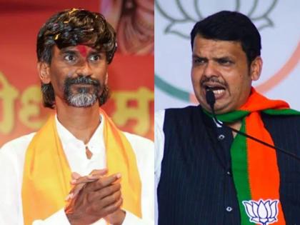 "None of the 48 will be your MP"; Manoj Jarange's attack on Devendra Fadnavis on loksabha election | "४८ पैकी तुमचा एकही खासदार येणार नाही"; जरांगेंचा फडणवीसांवर हल्लाबोल