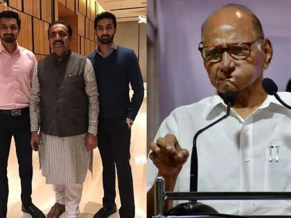 Sharad Pawar : Jayant Patel's son's rajvardhan love story in Paris was told by Sharad Pawar | Sharad Pawar : जयंत पाटलांच्या मुलाची पॅरीसवाली लव्हस्टोरी, चक्क शरद पवारांनीच सांगितला किस्सा