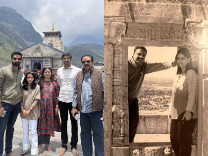 Har Har Mahadev ... Jayant Patil Pray to Kedarnath, Bholenath for the development of the state | हर हर महादेव... जयंत पाटील केदारनाथला, राज्याच्या विकासासाठी भोलेनाथाला प्रार्थना