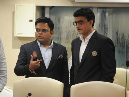 Dada's health is stable ... BCCI Secretary Jay Shah interacts with Ganguly's family | दादाची प्रकृती स्थिर... BCCI सचिव जय शहांनी गांगुलीच्या कुटुंबीयांशी साधला संवाद  