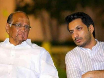 Sharad Pawar-Parth Pawar came face to face; Hearing in Delhi | शरद पवार-पार्थ पवार आले आमने-सामने; दिल्लीत सुनावणी