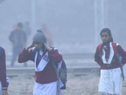 Schools closed till January 14 due to bitter cold; The order issued by the district administration of noida | कडाक्याच्या थंडीमुळे १४ जानेवारीपर्यंत शाळांना सुट्टी; जिल्हा प्रशासनाचा आदेश जारी