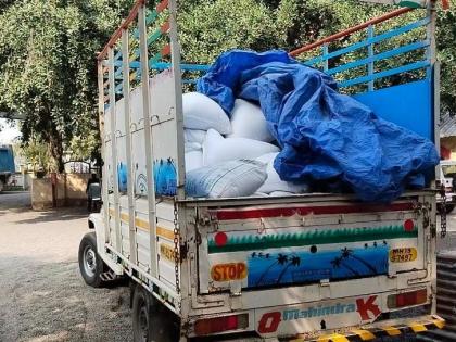 30 quintals of ration rice going to the black market caught in buldhana | काळ्या बाजारात जाणारा रेशनचा ३० क्विंटल तांदूळ पकडला!