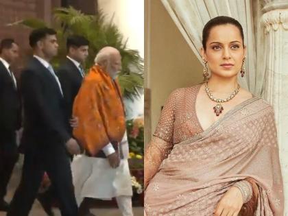 PM Narendra Modi went to West Bengal in the morning after meeting till 3.30 pm; Kangana Ranaut said divine power... | PM मोदी रात्री ३.३० पर्यंत बैठक करुन सकाळी प.बंगालला; कंगना म्हणाली दैवी शक्ती...