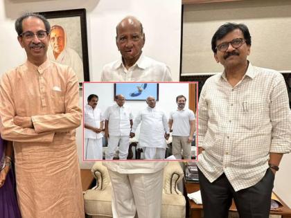 First Thackeray, now Gandhi; Sharad Pawar is at the center of Mahavikas Aghadi politics | आधी ठाकरे, आता गांधी; विरोधी पक्षाच्या राजकारणात शरद पवारच केंद्रस्थानी