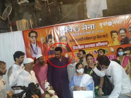 Dawood's nephew shares photo with Shiv Sena mayor Kishori Pedan, from BJP nilesh rane | "दाऊदचा भाचा मुंबईच्या महापौर किशोरी पेडणेकरांसोबत", राणेपुत्राने शेअर केला फोटो