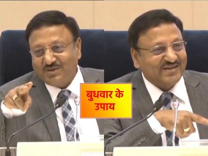 ... Hence the 'Wednesday' voting in Karnataka, the Commissioner Rajeev kumar gave with a smile | ... म्हणून कर्नाटकमध्ये 'बुधवारी' मतदान, आयुक्तांनी हसत-हसत दिलं कारण