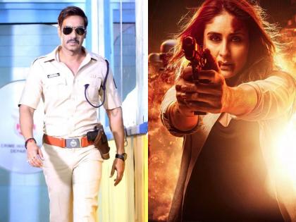 'Gun in hand, mission in head'; Kareena Kapoor's look in Singham Again is out by rohit shetti | 'हातात गन, डोक्यात मिशन'; 'सिंघम अगेन'मधील करिना कपूरचा फर्स्ट लूक रिलीज