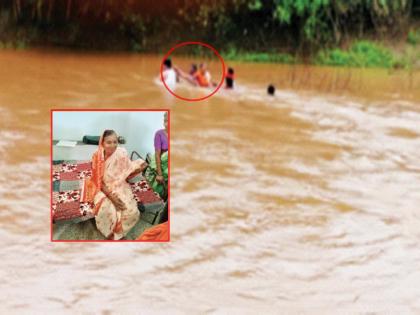 Grandmother experienced the thrill of life and death; 20 hours stuck in Haiti flood! | लढवय्यी... आजीने अनुभवला जीवन-मरणाचा थरार; २० तास अडकून हाेती पुरात!