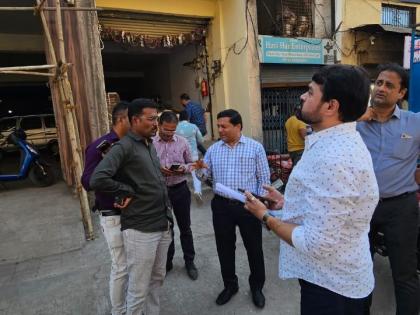 Punitive action against shopkeepers who do not put up Marathi boards in Ulhasnagar | उल्हासनगरात मराठी पाट्या न लावणाऱ्या दुकानदारांवर दंडात्मक कारवाई