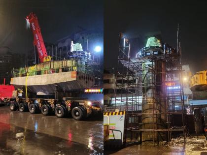 Mumbai Metro works continue continuously despite heavy rains | प्रगतीपथावर... संततधार पावसातही मुंबई मेट्रोची कामे अविरत चालू