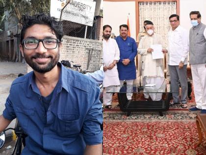 Action against MLA Jignesh Mewani is wrong; Maharashtra Congress meets Governor | आमदार जिग्नेश मेवाणींवरील कारवाई चुकीची; महाराष्ट्र काँग्रेसने घेतली राज्यपालांची भेट