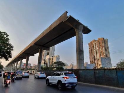 Fast travel from Mumbai to Thane; The work of laying the metro line has started | मुंबई ते ठाणे वेगवान प्रवास; मेट्रो रूळ बसविण्याच्या कामाला सुरुवात