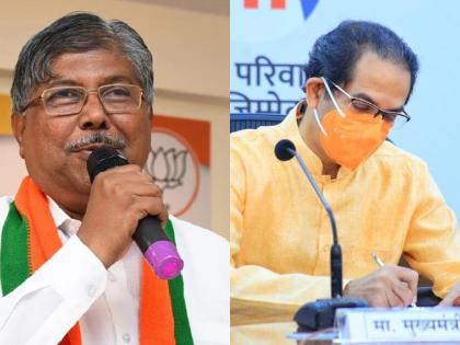 Chandrakant Patil : Union Health Minister slammed Chandrakant Patil's government on vaccination | Chandrakant Patil : केंद्रीय आरोग्य मंत्र्यानी ठोक ठोक ठोकलंय, चंद्रकात पाटलांचा सरकारला टोला