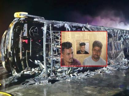 Samruddhi Mahamarg Bus Accident A friend is like dew in a wildfire; After seeing Ayush alive in the middle of the night, she hugged him | मित्र वणव्यामध्ये गारव्यासारखा; 'त्या' बसबाहेर आयुषला जिवंत पाहून मिठीच मारली