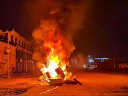 Violence again in Manipur; Afspa extended by 6 months | मणिपूरमध्ये पुन्हा हिंसाचार; ‘अफ्स्पा’ला ६ महिने मुदतवाढ