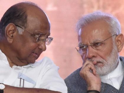 Modi says, I see what Maharashtra is!, sharad pawar and modi | सत्ताकारण ! मोदी म्हणतात, महाराष्ट्राचे काय ते मीच बघतो!