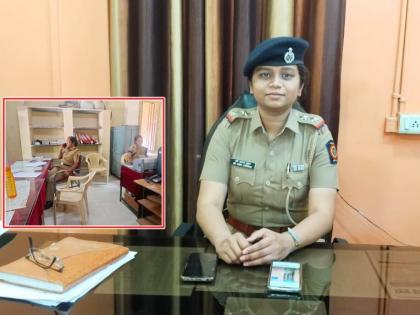 ... and became a police inspector for a day, women day in khamgaon buldhana police | ... अन् त्या बनल्यात एक दिवसाच्या पोलीस निरिक्षक, महिलांना सांभाळले ठाणे