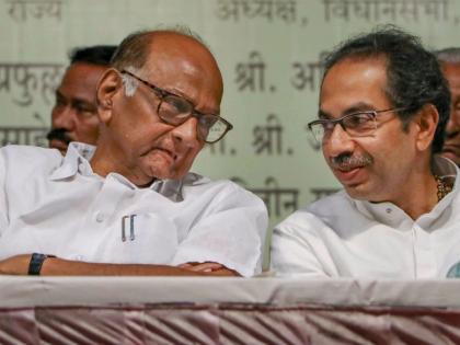 'Ek Sharad, Maharashtra Garad' ... BJP leader criticizes sharad Pawar from Raut's interview | 'एक शरद, महाराष्ट्र गारद'... पॉवरफुल मुलाखतीवरुन भाजपा नेत्याची पवारांवर टीका