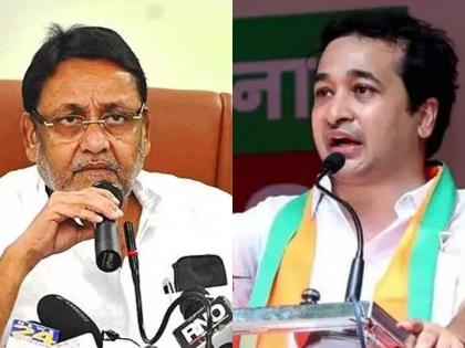 'Nawab Malik, a traitor, a traitor supporting terrorists, expelled from Pakistan', says Nitesh rane | 'नबाब मलिक गद्दार, दहशतवाद्यांना साथ देणारा देशद्रोही, पाकिस्तानला हाकला'