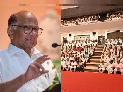 Sharad Pawar:Proud that not a single NCP MLA split in political war, Sharad Pawar made it clear on shivsena and Eknath Shinde clasesh | Sharad Pawar: राष्ट्रवादीचा एकही आमदार फुटला नाही याचा अभिमान, पवारांनी स्पष्टच सांगितलं