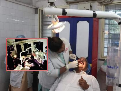 Guardian Minister Sandipaan Bhumre's tooth treated with the light of mobile torch, generator approved for the hospital in a flash in aurangabad | मंत्री भुमरेंच्या दातावर मोबाईल टॉर्चच्या उजेडात उपचार, झटक्यात जनरेटर मंजूर