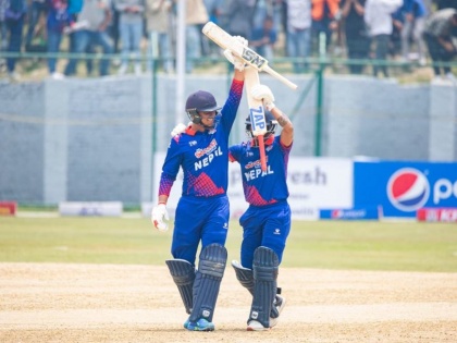 Records created by Nepal today in Asian Games in T20I history: First team ever to score 300 runs, Kushal Malla scored the fastest ever T20I hundred: 34 balls, Dipendra Singh scored the fastest ever T20I fifty: 9 balls | ट्वेन्टी-२० त 'तीनशे'पार! ९ चेंडूत फिफ्टी अन् ३४ चेंडूत शतक; २ फलंदाजांचा कहर