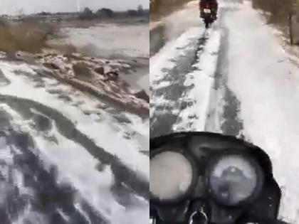 Neither Jammu nor Kashmir, this is hail-stricken Maharashtra; Heavy damage due to bad weather in marathwada and vidarbha | ना जम्मू ना काश्मीर, हा तर 'गारपीटग्रस्त' महाराष्ट्र; अवकाळीने मोठं नुकसान