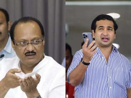 Ajit Pawar's 'Tillya' criticism, Nitesh Rane's angry backlash to ncp leader on shambhaji maharaj | अजित पवारांनी केलेली 'टिल्ल्या' टिका झोंबली, नितेश राणेंचा संतप्त पलटवार