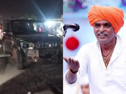 Accident: Accident to Indorikar Maharaj's Scorpio while going for kirtan | Accident: किर्तनासाठी जात असताना इंदुरीकर महाराजांच्या स्कॉर्पिओला अपघात