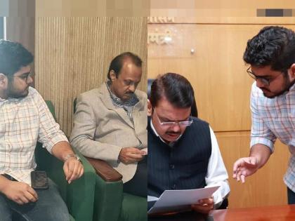 Memorandum to Fadnavis, Ajit Pawar's visit; Rohit Patli Sarsarve for floriculture | फडणवीसांना निवेदन, अजित पवारांची भेट; 'त्या' शेतकऱ्यांसाठी रोहित पाटील सरसावले