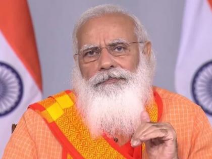 Prime Minister Narendra Modi is emotional while talking to doctors in Varanasi | वाराणसीतील डॉक्टरांशी बोलताना पंतप्रधान नरेंद्र मोदी भावूक, कंठ दाटला