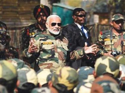 Narendra Modi : PM Modi's Diwali this year directly in Kashmir Valley, support to the jawans of kashmir | Narendra Modi : PM मोदींची यंदाची दिवाळी थेट काश्मीर खोऱ्यात, जवानांचा उत्साह वाढवणार