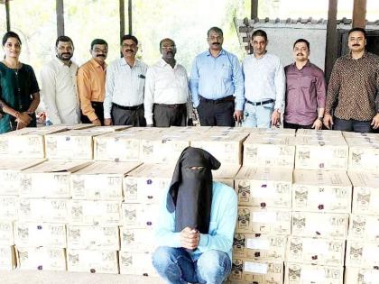 Foreign liquor smuggler arrested with goods worth eight and a half lakhs in bhiwandi | विदेशी दारूची तस्करी करणाऱ्यास साडेआठ लाखांच्या मुद्देमालासह अटक