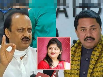 Support? Ajit Pawar said tomorrow, Shubhangi Patil visited Nana patole for nashil election against satyajeet tambe | पाठिंबा? अजित पवार म्हणाले उद्या, शुभांगी पाटलांनी आजच घेतली नानांची भेट