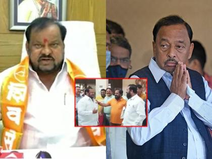 "When there was no money for the girl's wedding, Narayan Rane helped financially.", Says Shahaji Bapu Patil | Narayan Rane: "मुलीच्या लग्नाला पैसे नव्हतं, तेव्हा नारायण राणेंनी आर्थिक मदत केली"