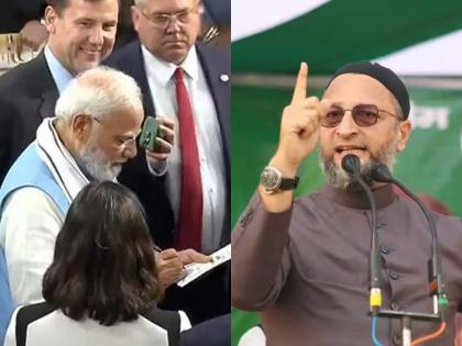 Modi holds press conferences abroad, why not in India? Owaisi's question on discrimination of minority | मोदी विदेशात पत्रकार परिषद घेतात, भारतात का नाही? भेदभावावरुन औवेसींचा सवाल