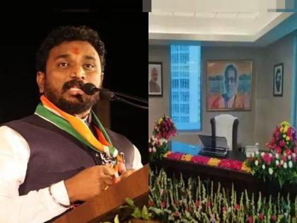 Criticism of Amol Mitkari for performing pooja before entering the Chief Minister Eknath Shinde's office | Eknath Shinde: मुख्यमंत्री कार्यालयातील प्रवेशापूर्वी पूजा-विधी केल्याने मिटकरींची टिका