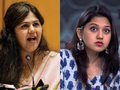 Pankaja Munde: "Give a warning and let go to ketaki chitale", Pankaja Munde clear opinion on Ketki's fb post | Pankaja Munde: "केतकीला एक वॉर्निग देऊन विषयाला पूर्णविराम द्यावा", पंकजा मुंडेंनी स्पष्टच सांगितलं