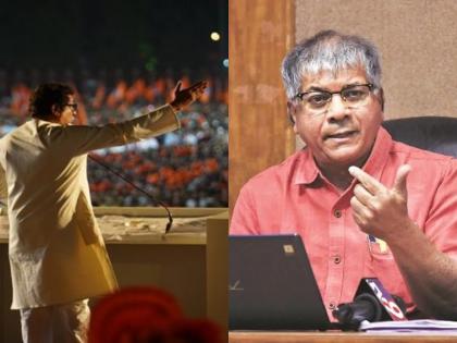 Raj Thackeray: Aurangabad sensitive city, Raj Thackeray's meeting should not be allowed, prakash ambedkar on rally | Raj Thackeray: "औरंगाबाद संवेदनशील शहर, राज ठाकरेंच्या सभेला परवानगी देऊ नये"