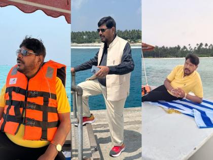 "तब मुझे याद आयेगा लक्षद्वीप"; मंत्री आठवलेची थेट समुद्र बोटीतून भन्नाट कविता